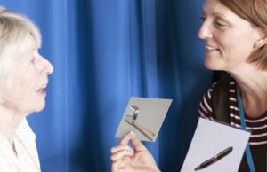 Speech and language therapy