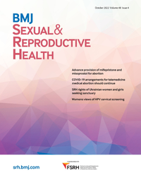 Sexual & Reproductive Health cover
